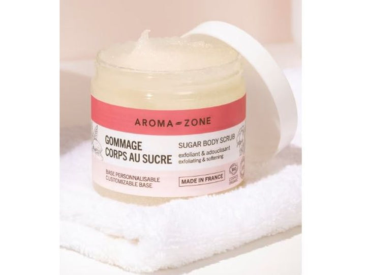AromaZone - Gommage Corps au Sucre BIO - 200 g