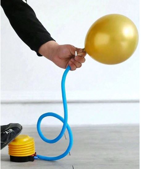 Gonfleur de ballon en plastique, pompe à ballon manuelle portable moderniste pour fête