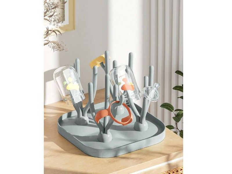 Égouttoir Séchage Biberons Bébé – Plateau Intégré Pratique