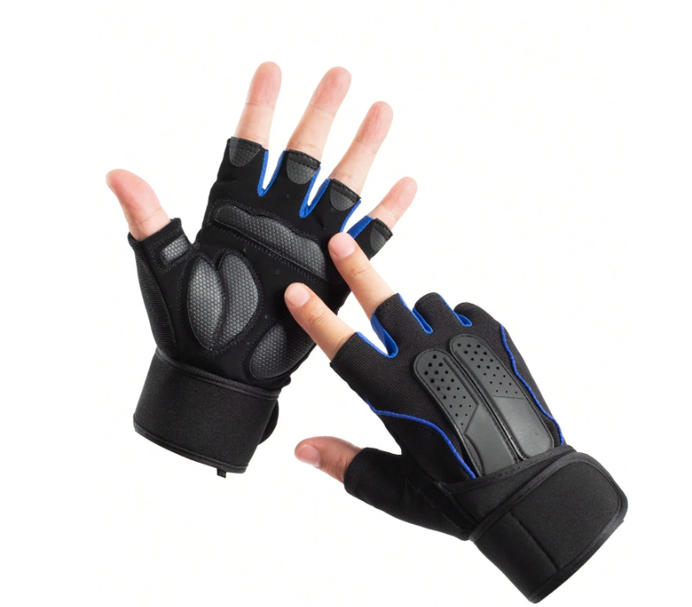 Gants de Fitness Antidérapants avec Support Poignet – Taille XL-L Dialy - Dakar