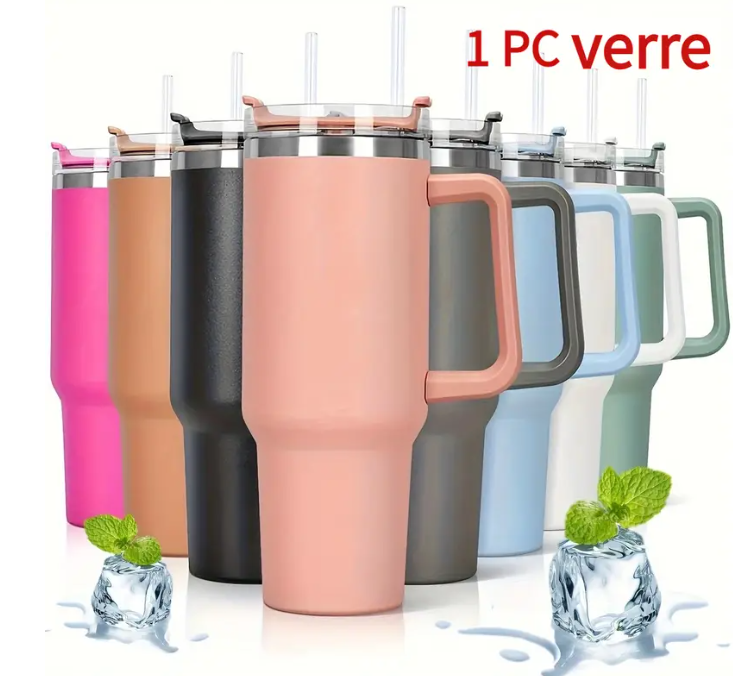 Auktransceler 2 Pièces Stanley Cup Couvercle Étanche