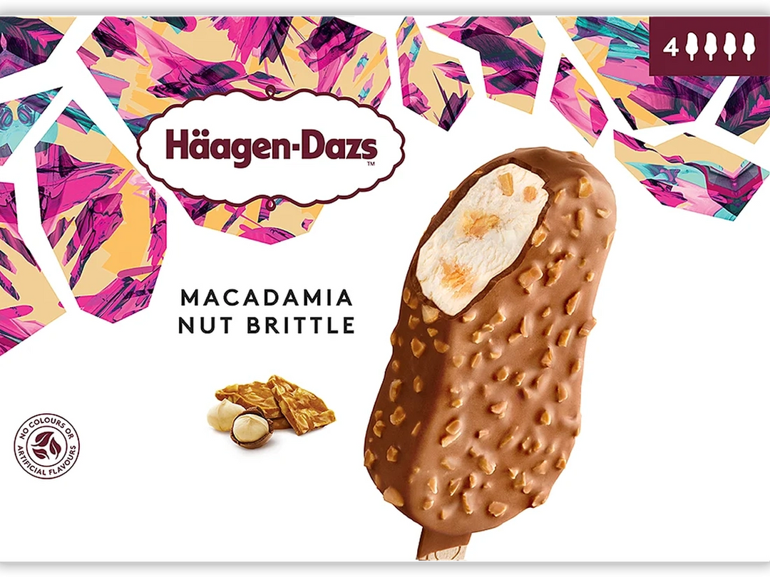 HAAGEN DAZS - Macadamia Nut Brittle Dialy - Dakar