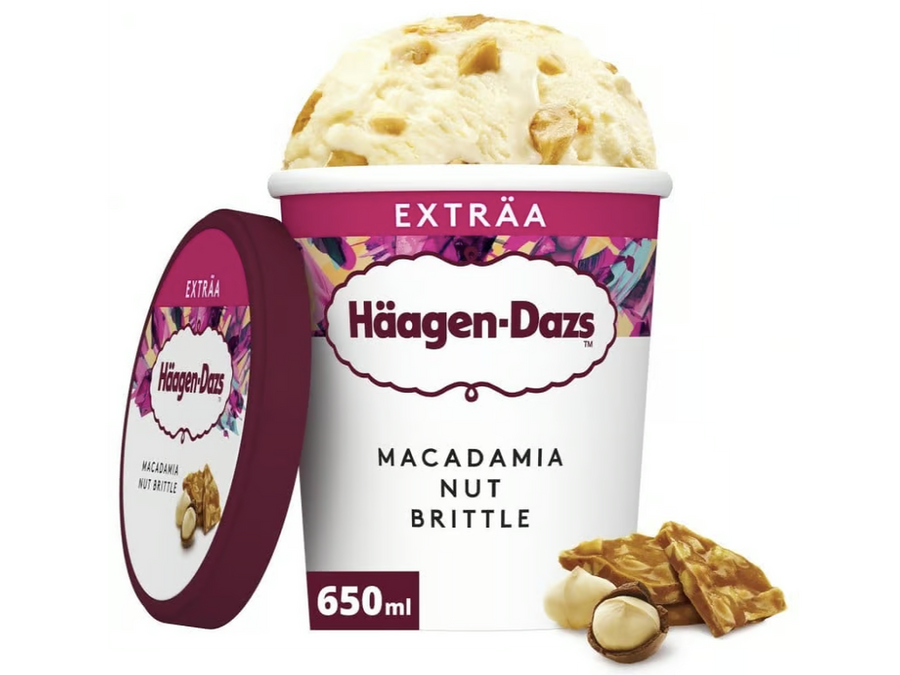 HAAGEN DAZS - Macadamia Nut Brittle 650ML Dialy - Dakar