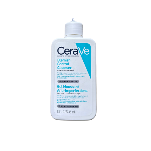 CERAVE - Gel nettoyant contre les imperfections pour peaux acnéiques - 236ML BOUCHON ENDOMMAGE