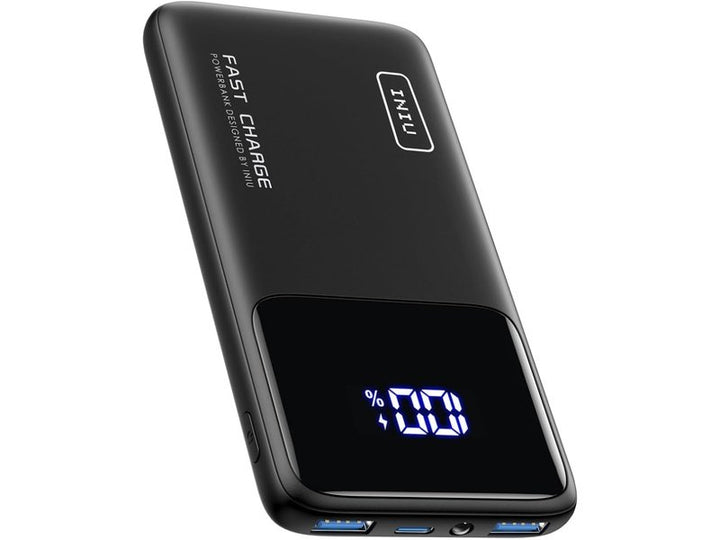 INIU - Batterie Externe 22.5W, power bank, charge rapide, noir Dakar Dialy