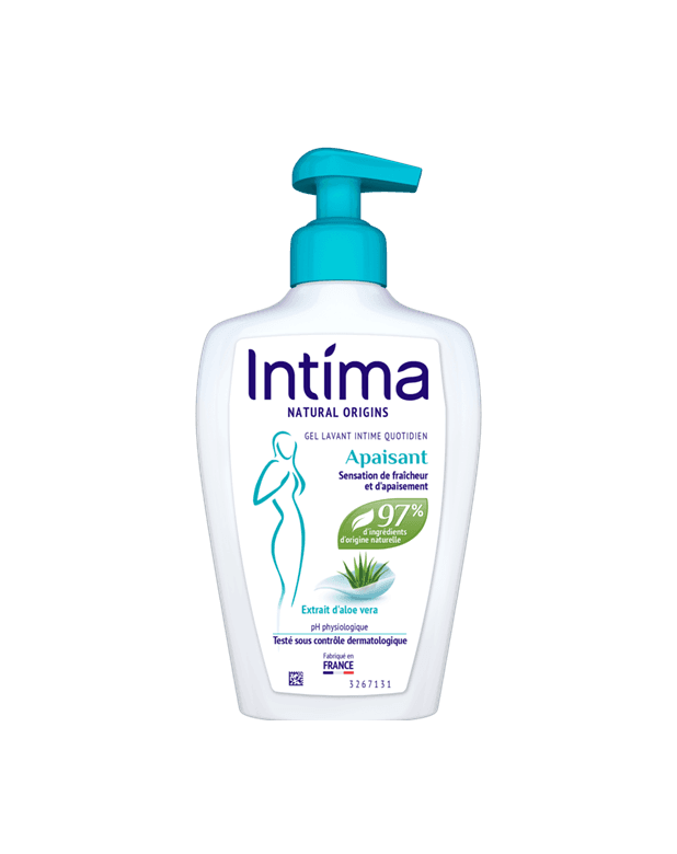 INTIMA Gel Intime Apaisant à l'Aloe Vera - 200 ml, soin douceur pour le confort intime. Disponible sur Dialy.sn