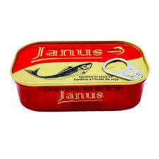 JANUS - Sardines à l’Huile Végétale – 125G Dialy - Dakar