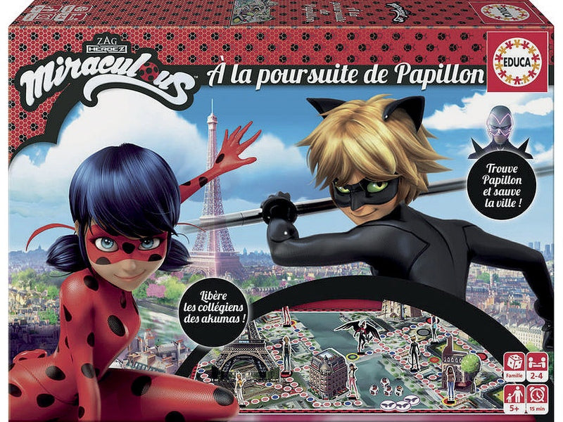 Jeu de Société Miraculous Ladybug – À la Poursuite de Papillon
Dialy - Dakar