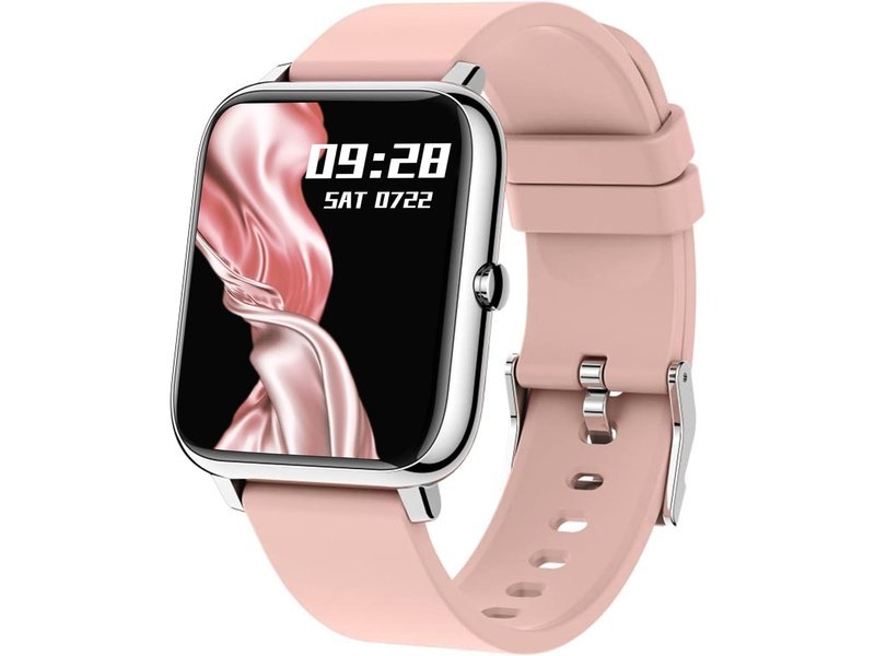 KALINCO Montre Connectée Femme – Rose, GPS, Alexa, 60 Sports Dialy - Dakar