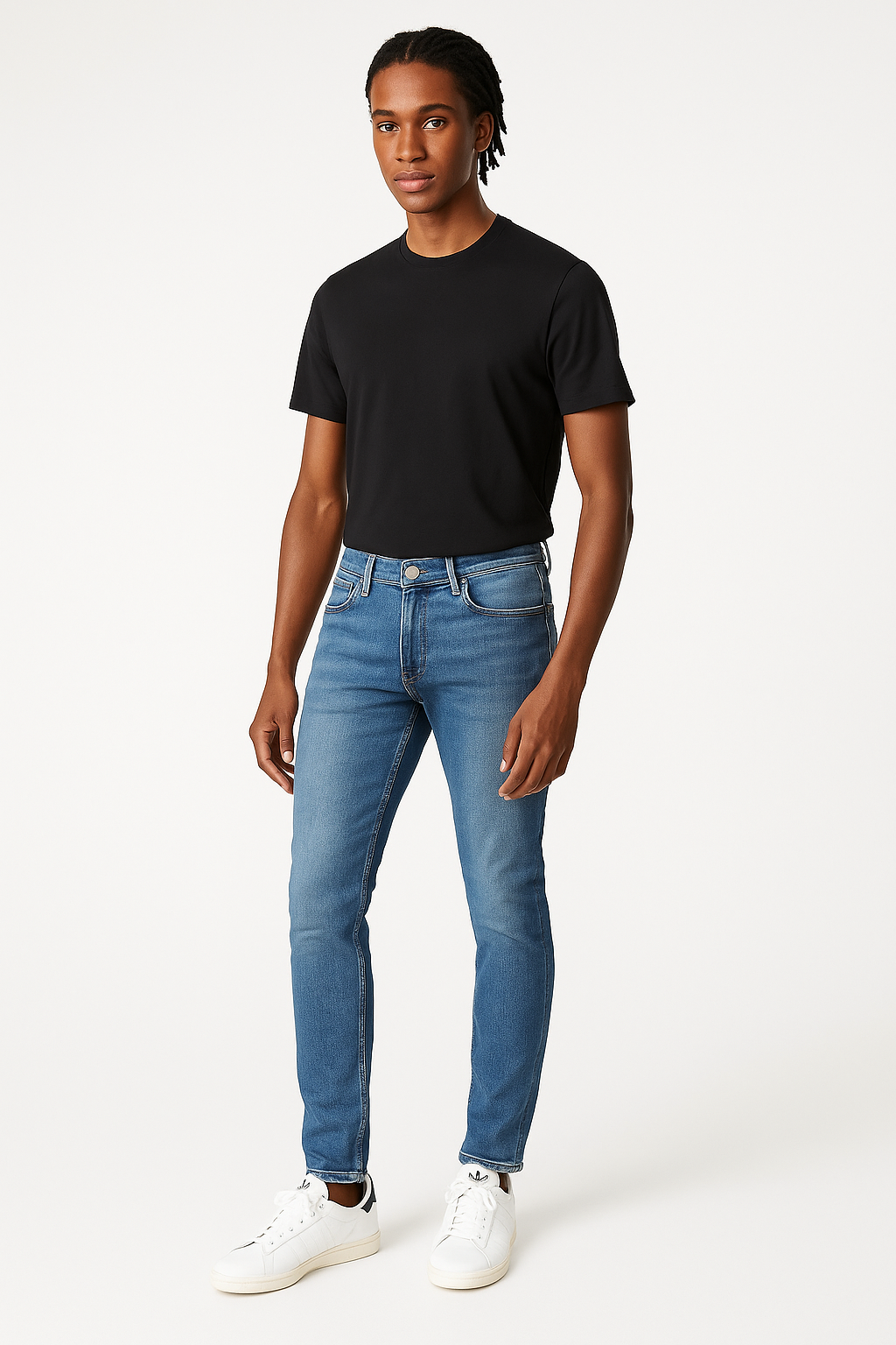 Jean bleu clair pour taille 38, disponible sur Dialy à Dakar en 60mi n
