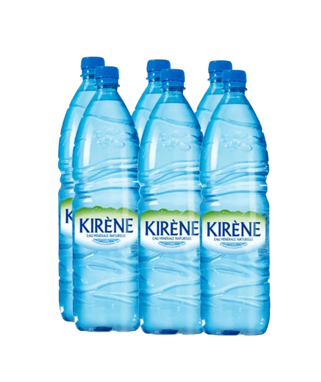 Kirène -  Pack 6 Bouteilles d'eau minérale naturelle - 1,5L  dakar dialy