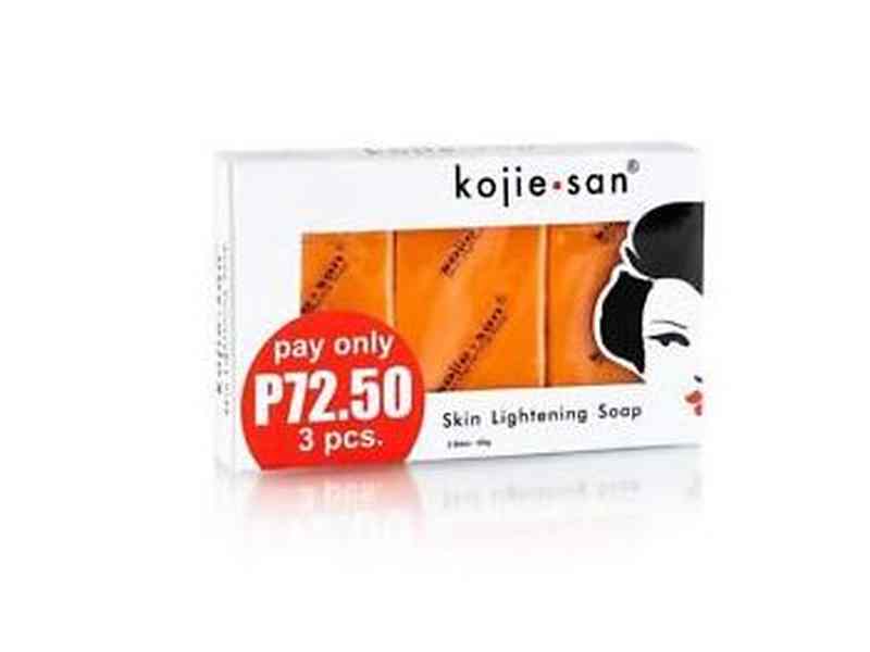 Pack 3 Savons Kojie San éclaircissants - 3x100g, Total 300g, Orange, Neuf