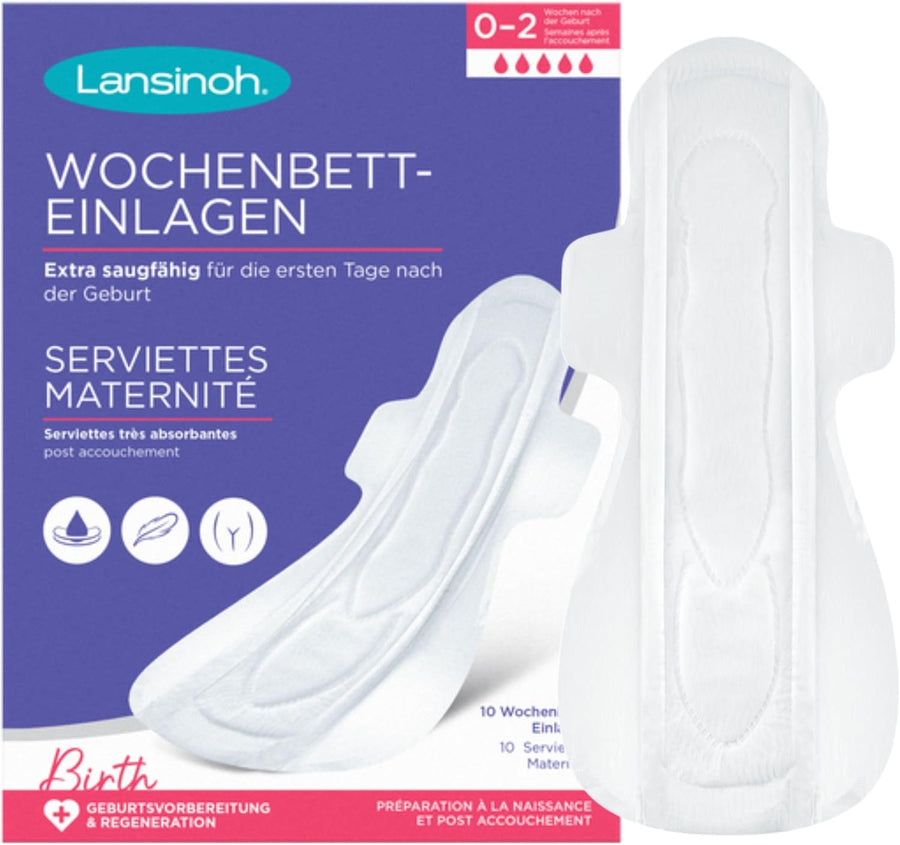 LANSINOH - Serviettes Maternité – Ultra Absorbantes Post-Accouchement Dialy - Dakar