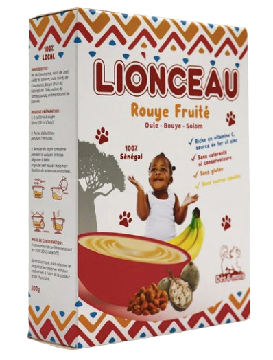 LIONCEAU - Rouye fruité saveur oule-bouye-solom - 200g