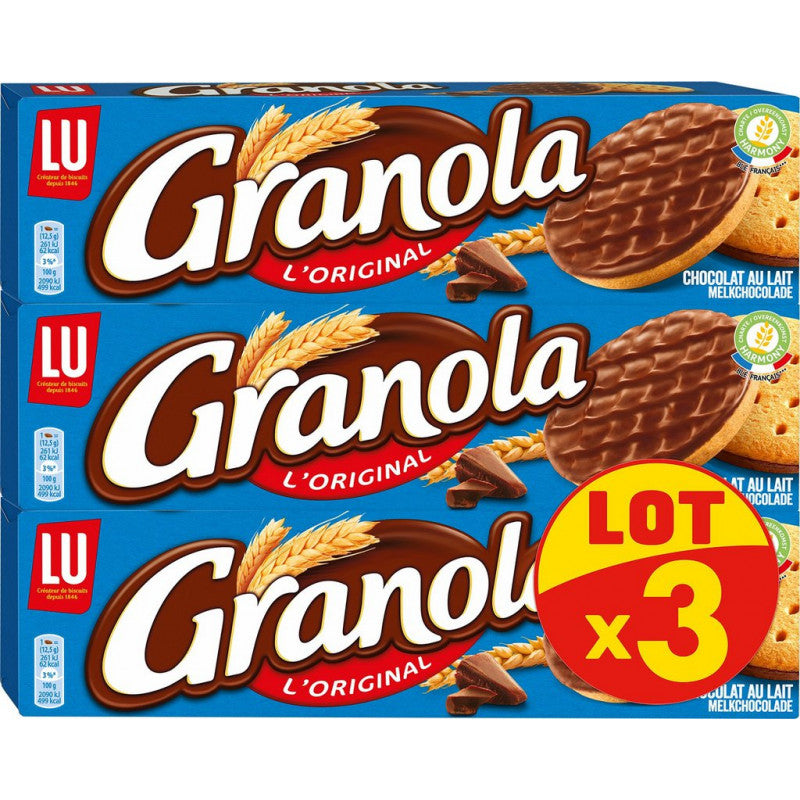 LU – Granola Biscuits Sablés L’Original Chocolat au Lait – 3x200g Dialy - Dakar