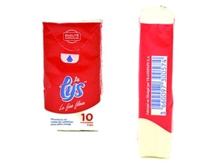 LYS - Paquet de mouchoirs 3 plis - 10 mouchoirs blancs Dakar Dialy