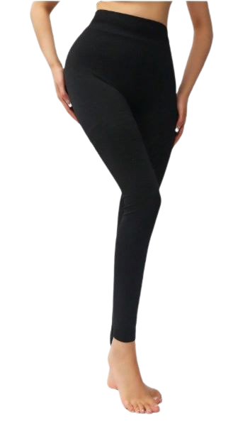 Leggings Femme Noirs – Collants Basique XS-M, Version Opaque Dialy - Dakar