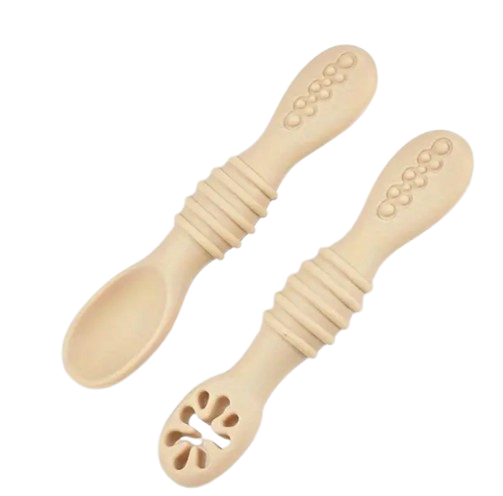 Cuillères Bébé Silicone 1er Âge – Lot de 2 Dialy - Dakar