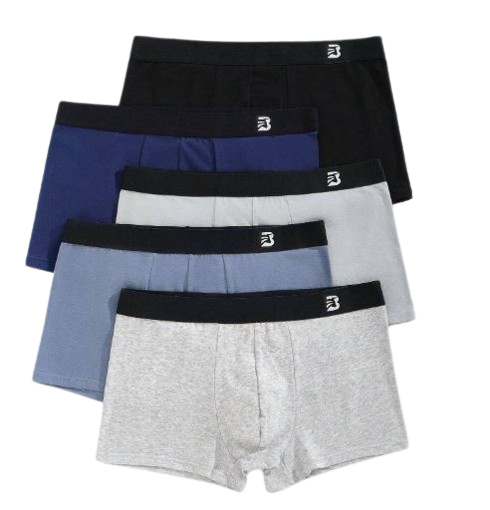 Lot de 5 Caleçons Homme BASICS – Taille M Dialy - Dakar