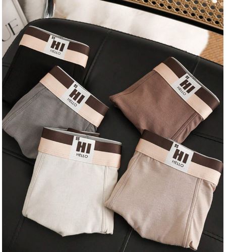 Lot de 5 Caleçons Homme – Respirants, Couleurs Mélangées Dialy - Dakar