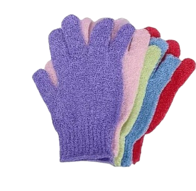 Lot de 5 Gants Exfoliants de Qualité Spa – Pour une Peau Douce et Lumineuse Dakar Dialy