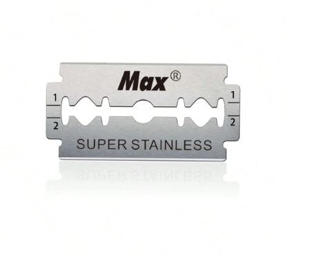 MAX - Lames De Rasoir De Sécurité À Double Tranchant - 50PCS