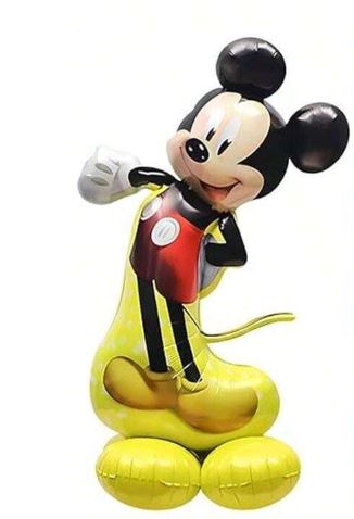 Grand support et ballon en aluminium décoratif de dessin animé pour fête( Mickey)