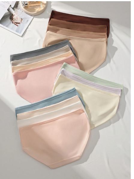 Culottes Femme avec Nœud – Lot de 15, Style Frais & Confortable