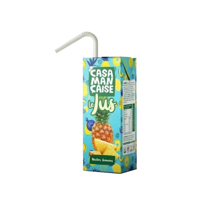 Casamançaise - Jus d'Ananas mini brique - 200 ml Dakar Dialy