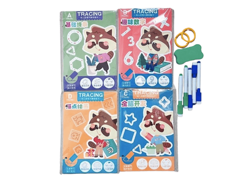 Montessori Cahier 128p – Réutilisable, dessin & contrôle formation Dialy - Dakar