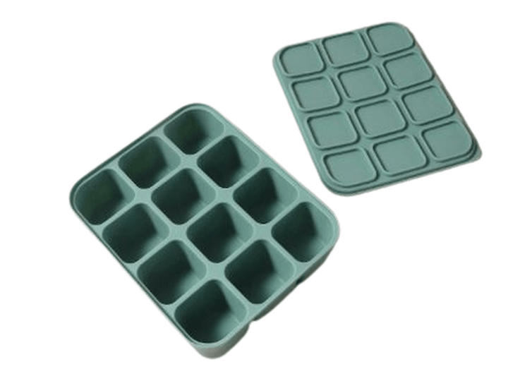 Moule de conservation alimentaire pour bébé en silicone - 12 Compartiments Dakar Dialy