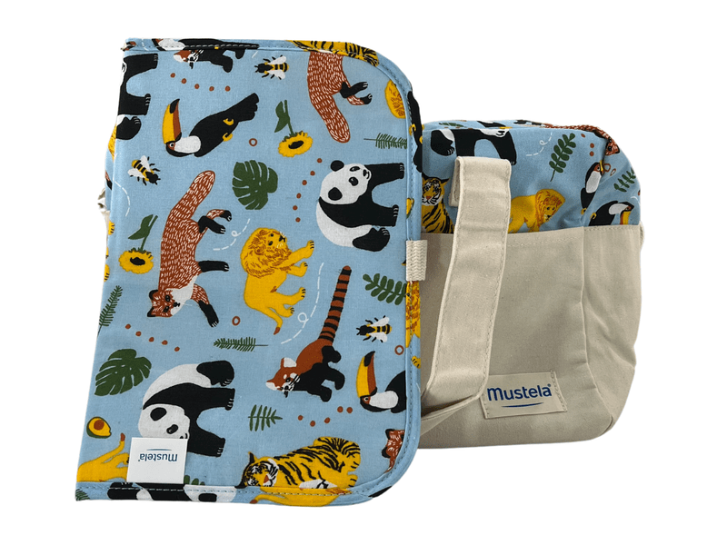 Sac à langer Mustela avec tapis imperméable à langer, disponible à Dakar sur Dialy.sn