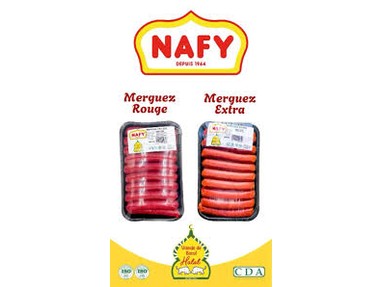 NAFY CDA - Saucisses merguez - 600G Dakar Dialy