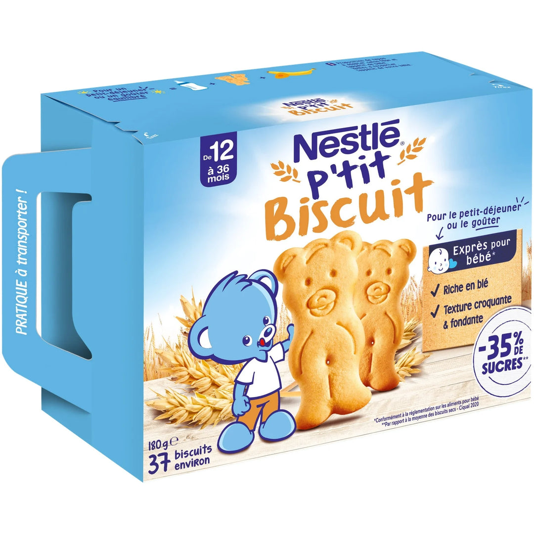 NESTLÉ - P’tit Biscuit pour Bébé 12 à 36 mois - 180 g Dialy - Dakar
