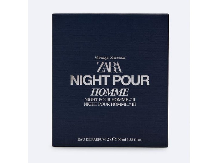 Parfum ZARA MAN - Duo Night pour Homme II et III, 100 ml