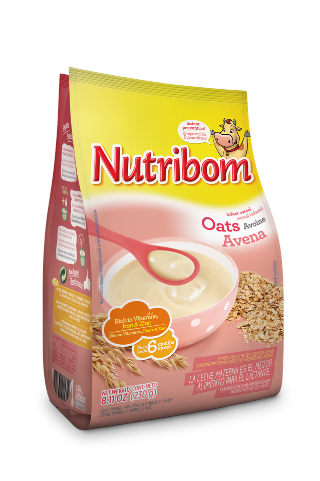 NUTRIBOM - Céréales Bébé Avoine – 200g - Saveur Naturelle Dialy - Dakar