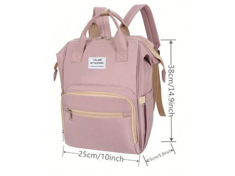 Sac en Nylon Grande Capacité – Couleur Unie, Léger & Résistant