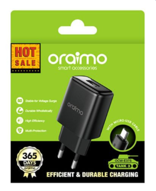 Chargeur ORAIMO OCW-E37SP disponible sur Dialy à Dakar en 60min