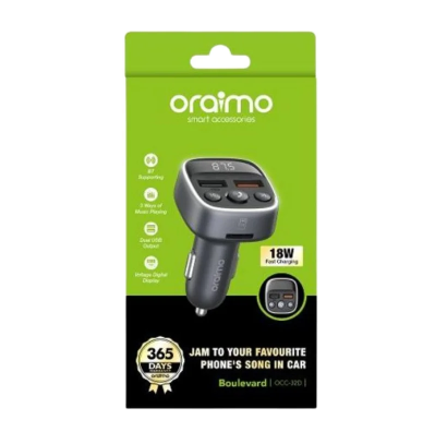 ORAIMO - Chargeur Voiture Rapide OCC-32D – Double USB 2.4A Dialy - Dakar