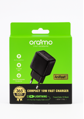 Chargeur iPhone ORAIMO OCW-1111EL disponible sur Dialy à Dakar en 60min
