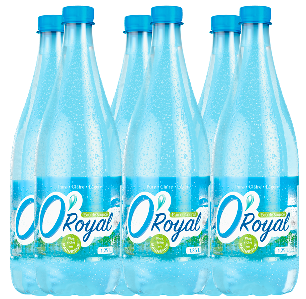 O'Royal - Bouteille d'eau minérale - 1,25 L
