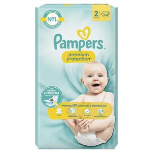 PAMPERS Premium protection - Couches Taille 2 (4Kg-8Kg) - Lot de 54 couches Dakar Dialy