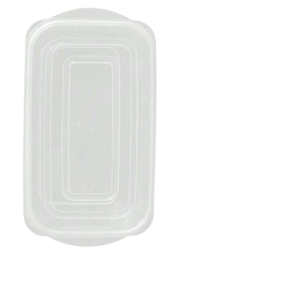 Lot de 10 boîtes de conservation alimentaire transparentes avec lignes de mesure - 700ML