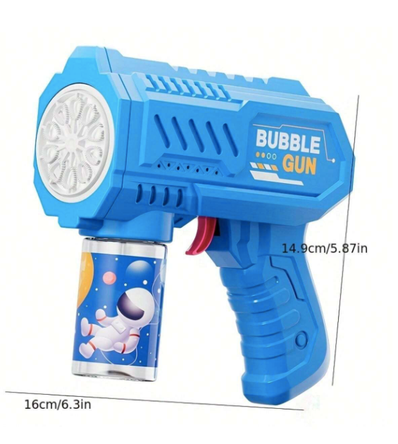 Pistolet_bulles_Automatique_portable_10_trous_avec_LED-_dimensions- Dakar Dialy