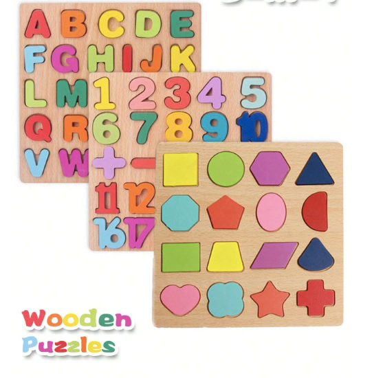 Puzzle 3D en bois pour enfant, disponible à Dakar sur Dialy.