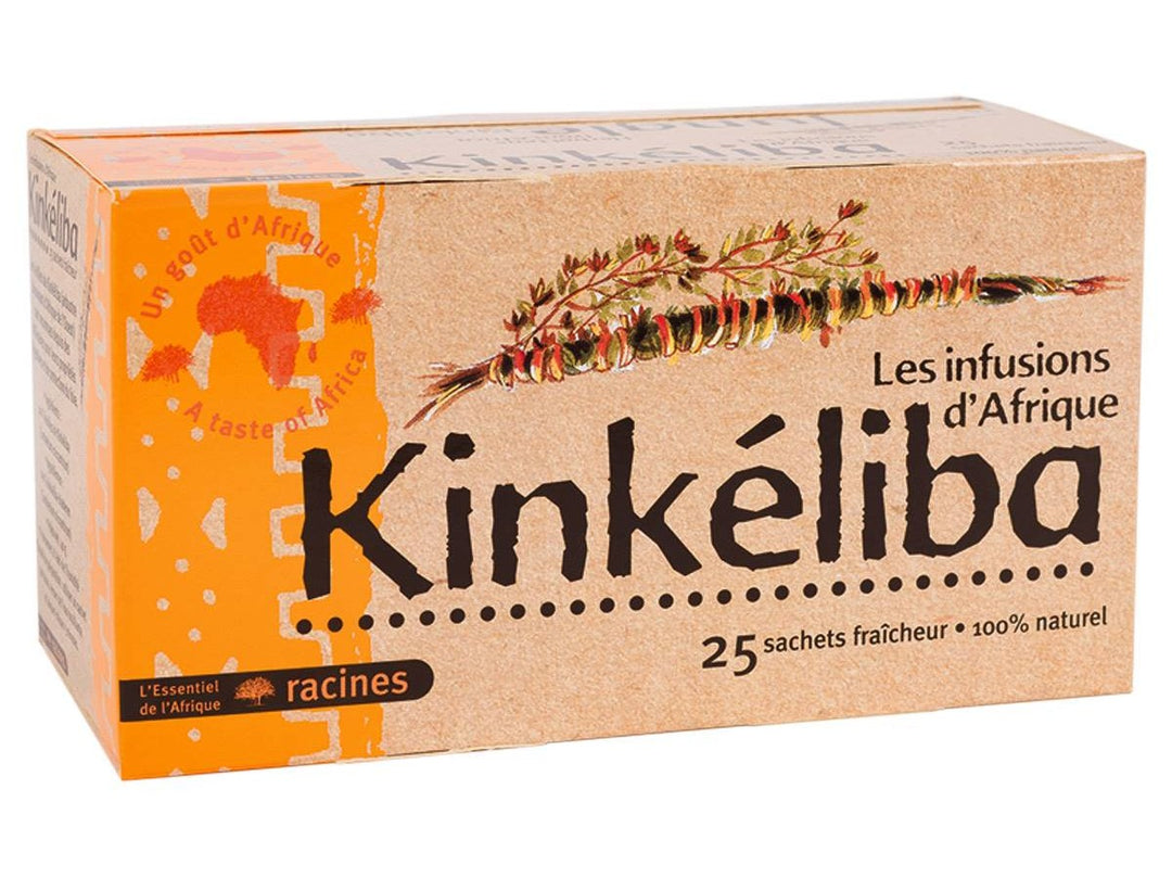 RACINES - Les Infusions d'Afrique - Thé saveur Kinkéliba 1.6 g - 25 sachets Dakar Dialy
