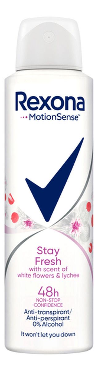 REXONA - Deodorant spray Fleur Blanche & Litchi 150 ml Dakar - Dialy