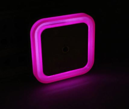 Mini veilleuse LED sans fil avec capteur, prise UE, éclairage décoratif pour chambre