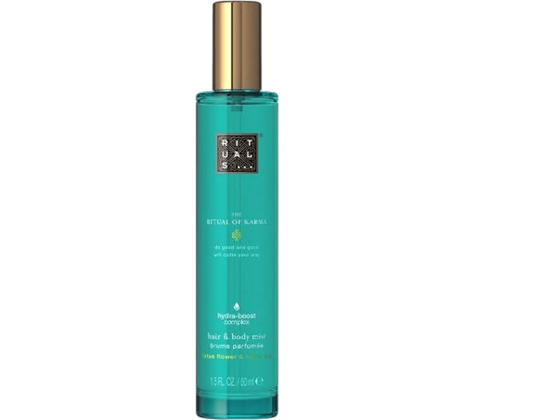 Rituals - Brume parfumée Ritual of Karma pour cheveux et corps (50 ml). Disponible à Dakar sur Dialy.sn
