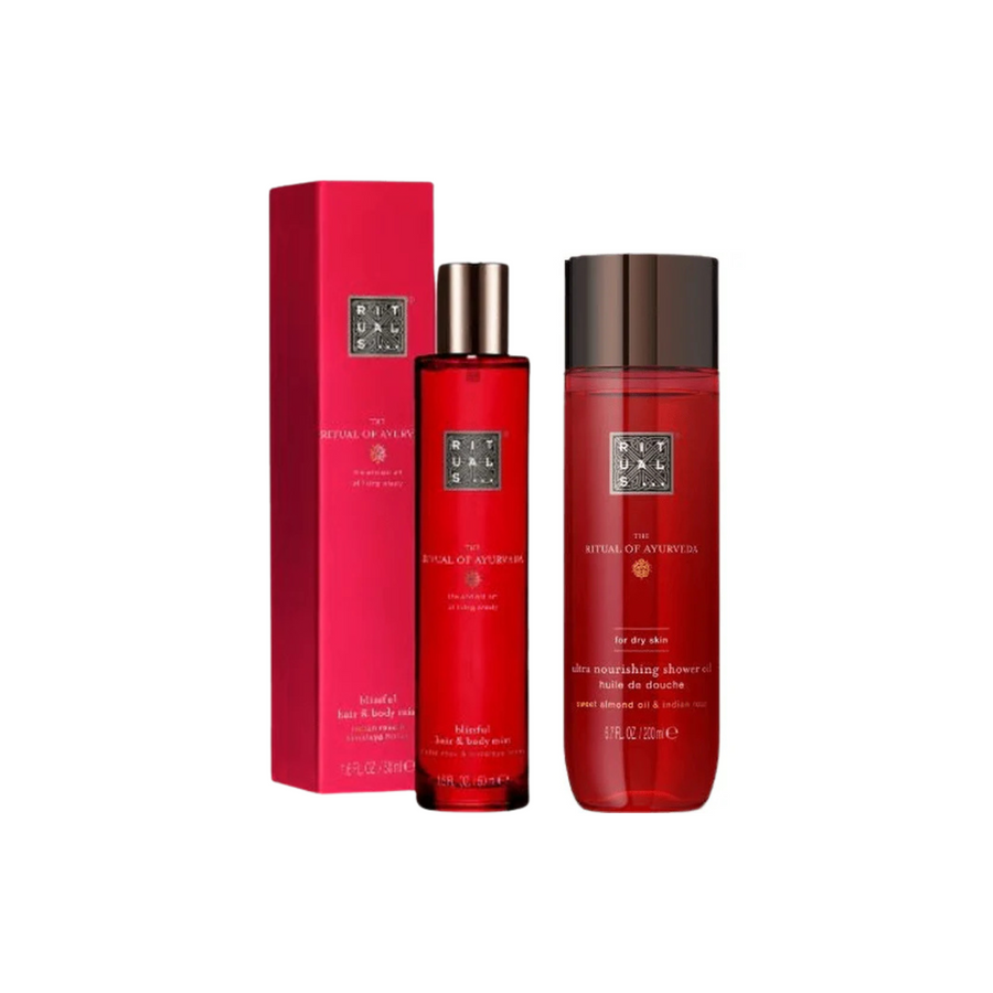 Rituals - Coffret Ritual Of Ayurveda avec brume parfumée (50 ml) et huile de douche (100 ml). Disponible à Dakar sur Dialy.sn